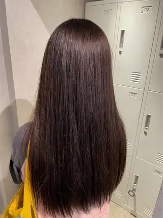 ロング 佐藤 春輝のヘアスタイル
