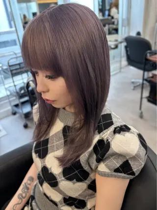 カラー ハイトーン/メンズ パーマ👾ますのヘアスタイル