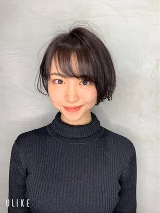 ショート カラー 🉐レイヤー/塩見 弘樹🉐渋谷のヘアスタイル