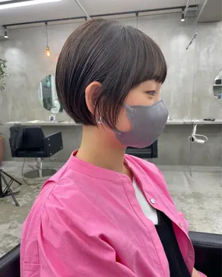 ショート カラー 華 /ショート/ボブのヘアスタイル