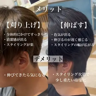 メンズ ハクヤ心斎橋 パーマ/縮毛矯正のヘアスタイル