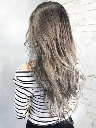 ロング カラー welring hair salonのヘアスタイル
