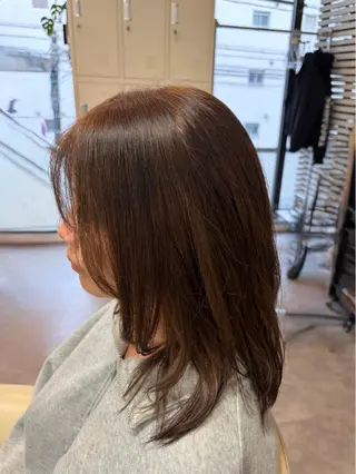 ミディアム カラー 【SiLO】 nanamiのヘアスタイル