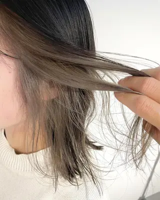 ミディアム カラー 🍊新宿南口🍊 ERINAのヘアスタイル