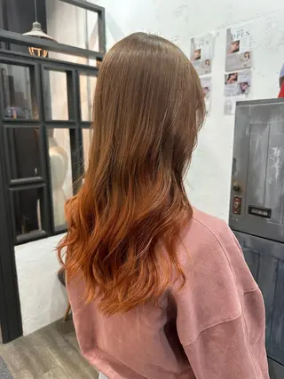 セミロング 大内 志穂のヘアスタイル