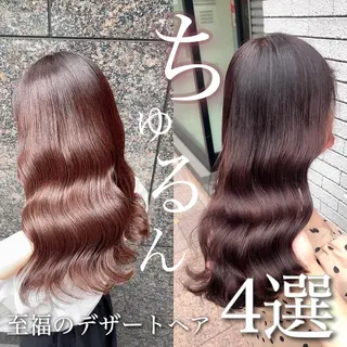 セミロング カラー 縮毛矯正/ 髪質改善/浅見拓哉のヘアスタイル