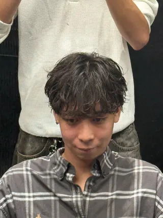 パーマ メンズ メンズ特化🔥池袋 藤田孝太郎のヘアスタイル