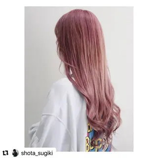 ロング SHOTA SUGIKIのヘアスタイル