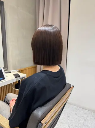 ショート ヘアセット/レイヤー 赤み消し/はるかのヘアスタイル
