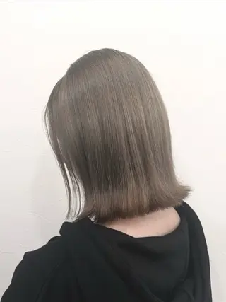 ショート ‎🤍透明感カラー︎ ‎🤍YUURI🤍のヘアスタイル