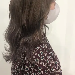 カラー white.梅田 デザインカラー🦄のヘアスタイル