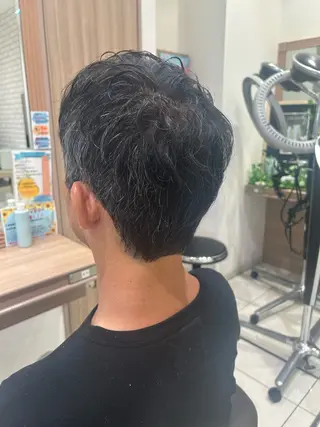 ショート メンズ モデル募集中 松原京のヘアスタイル