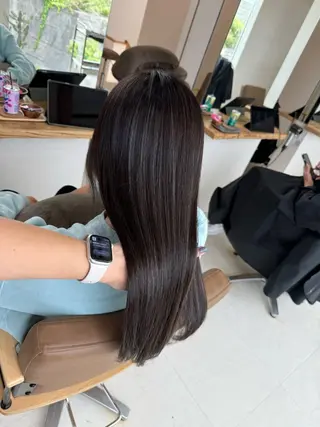 ロング 鈴木 妃帆未のヘアスタイル