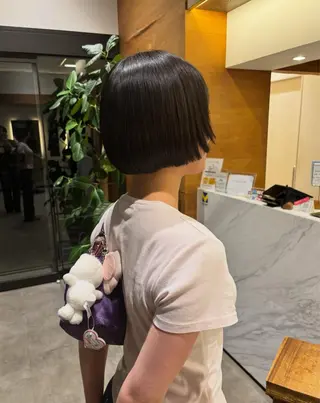 ショート com’sLibli 澤井凜のヘアスタイル