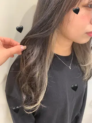 ミディアム カラー 新宿駅近♡個室 ♡関口三都季🌜のヘアスタイル