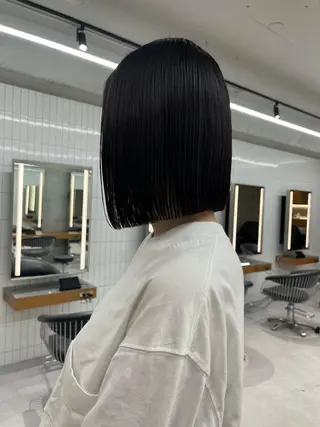 ミディアム ボブ&韓国レイヤー/ 艶カラー♡TOMOEのヘアスタイル
