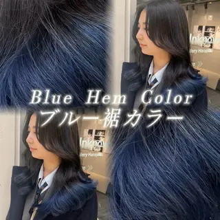 ロング カラー ハイトーン/ブリーチ 💙みずき💙のヘアスタイル