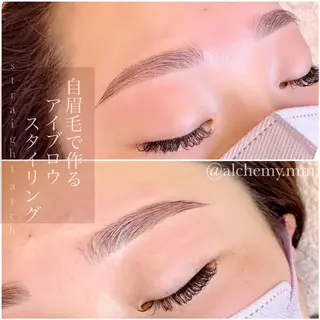 アイブロウ alchemy workzのマツエク・マツパデザイン