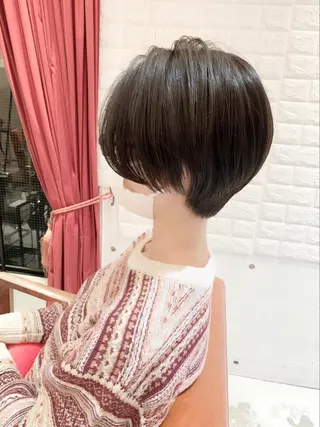 ショート カラー 大人女性ショート専門 tomodaのヘアスタイル