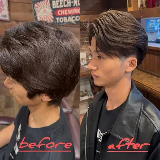 メンズ 菅野 誠のヘアスタイル