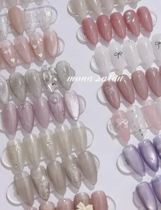 ミディアム Mona salonのネイルデザイン