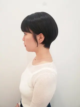 ショート 齋藤 愛美のヘアスタイル