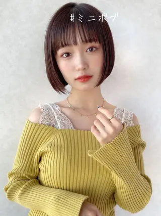 ショート カラー ショート、ボブの神✨ 峯朋也✂︎✨のヘアスタイル