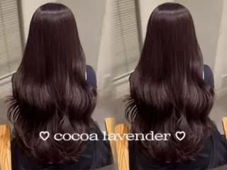 ロング カラー Ami♡表参道/艶髪 ピンク/盛れカットのヘアスタイル