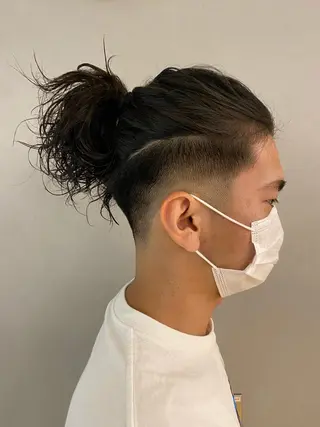 メンズ unopulir 景山 凌のヘアスタイル