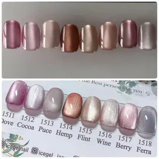 ネイル モチの良さ◉ フィルインネイル♡のネイルデザイン