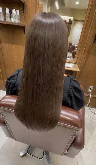 ロング カラー 艶髪💎透明感✨ 似合わせ💛RIHOのヘアスタイル
