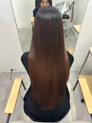 ロング 野水 実栞のヘアスタイル