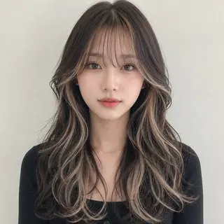 カラー 青木 優遂のヘアスタイル