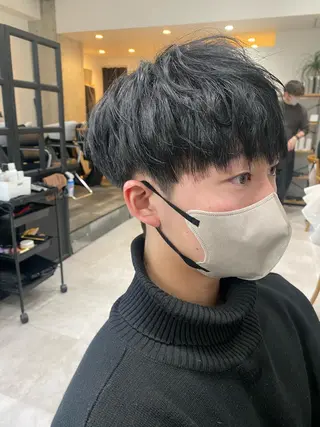 カラー メンズ 似合う髪型見つけます AYAKAのヘアスタイル