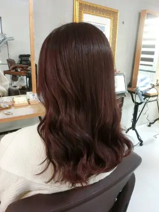 ロング nao 艶カラー・髪質改善のヘアスタイル