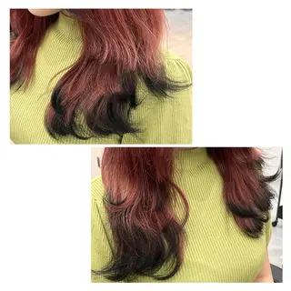セミロング カラー MAKO ❤️🔥NEXTのヘアスタイル