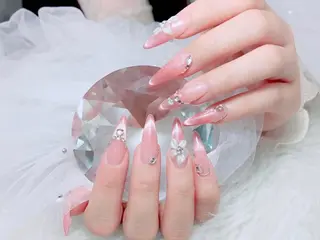 ロング カラー hiro koのネイルデザイン