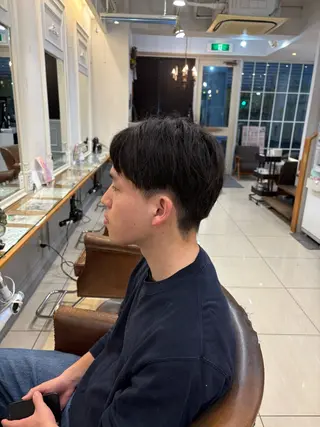 メンズ 韓国ヘアー🇰🇷 MIWAのヘアスタイル