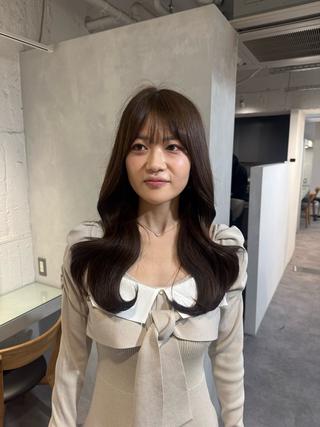 セミロング 100％可愛い顔周り 💓レイヤー/しずくのヘアスタイル