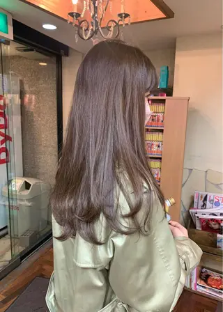 ロング カラー 矢野 晃平のヘアスタイル