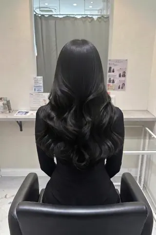 ロング tre.甲子園口店/ レイヤーカットのヘアスタイル