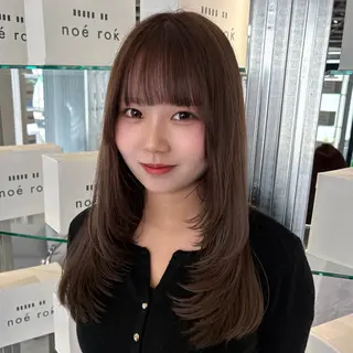 セミロング カラー ✨縮毛矯正/ボブ✨ 佐藤 さくらのヘアスタイル