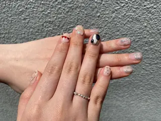ネイル akari✨千葉駅 デザイン、メンズ🪐のネイルデザイン