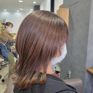 ミディアム 田中 杏佳のヘアスタイル