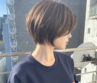 ショート 💗miyu🫧 ナチュラル可愛い💓のヘアスタイル