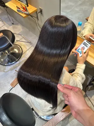 ロング 艶髪🩶渋谷🩶 MIZUKI🩶のヘアスタイル