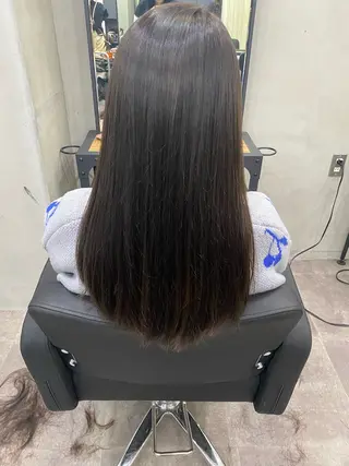 ロング カラー yui/パーマ/ メンズカットのヘアスタイル
