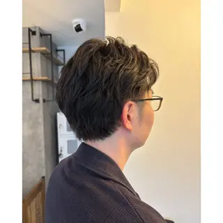 パーマ メンズ 柏木 千響️🫧 似合わせカット🫧のヘアスタイル