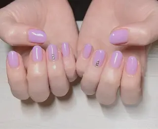 ミディアム ネイル 美爪&巻き爪ケア❤️ ネイルサロンNANOのネイルデザイン