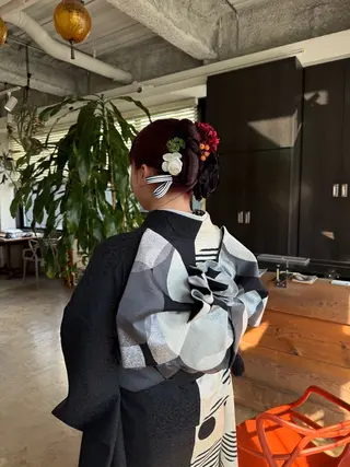 ヘアアレンジ 志柿 虹花のヘアスタイル
